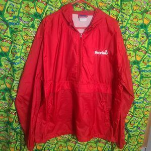Champion athletic apparel Raincoat Red Sinclair Size XL